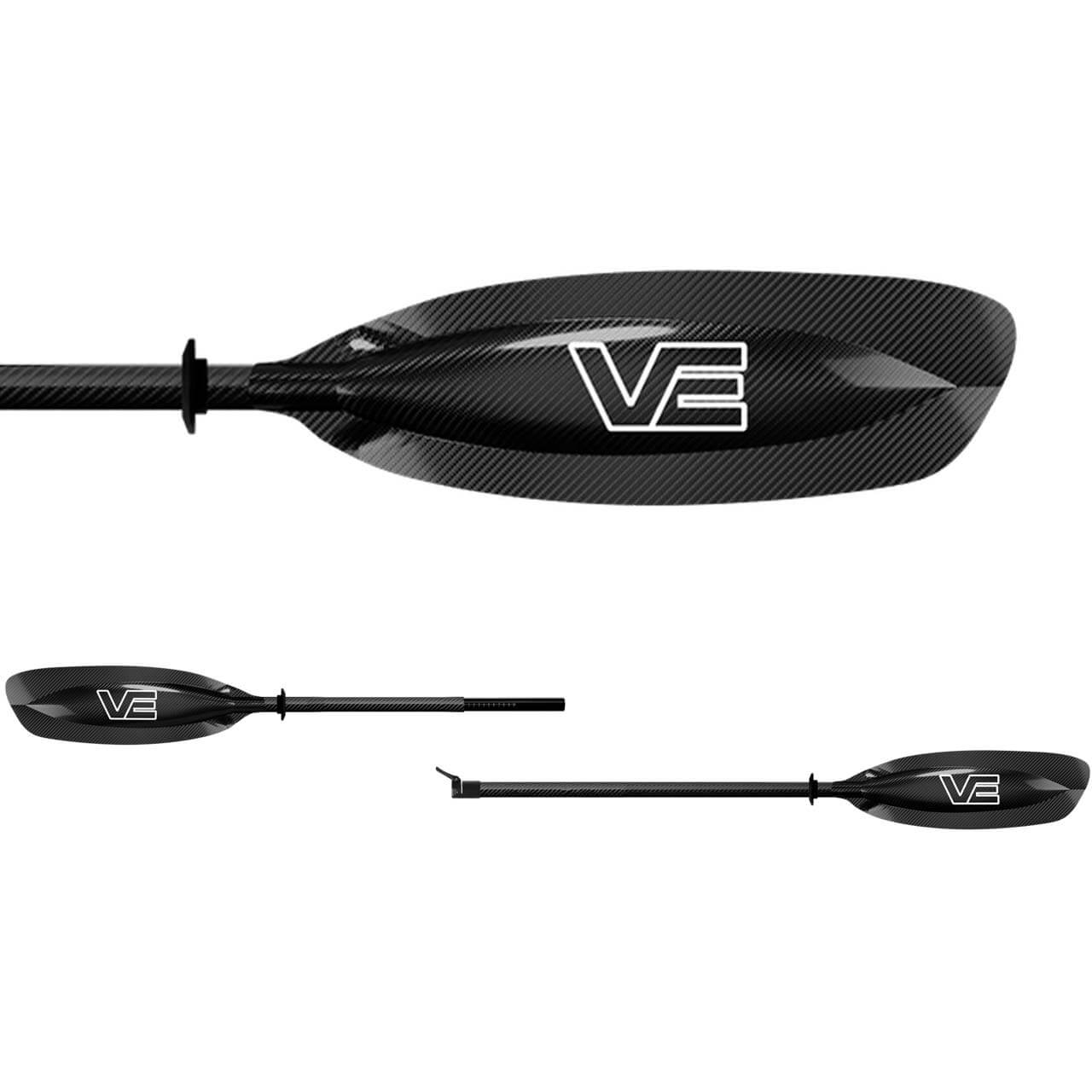 VE Paddles Aircore Vanda - Carbon, 220-230 cm (Straight, 2pc) von VE Paddles}