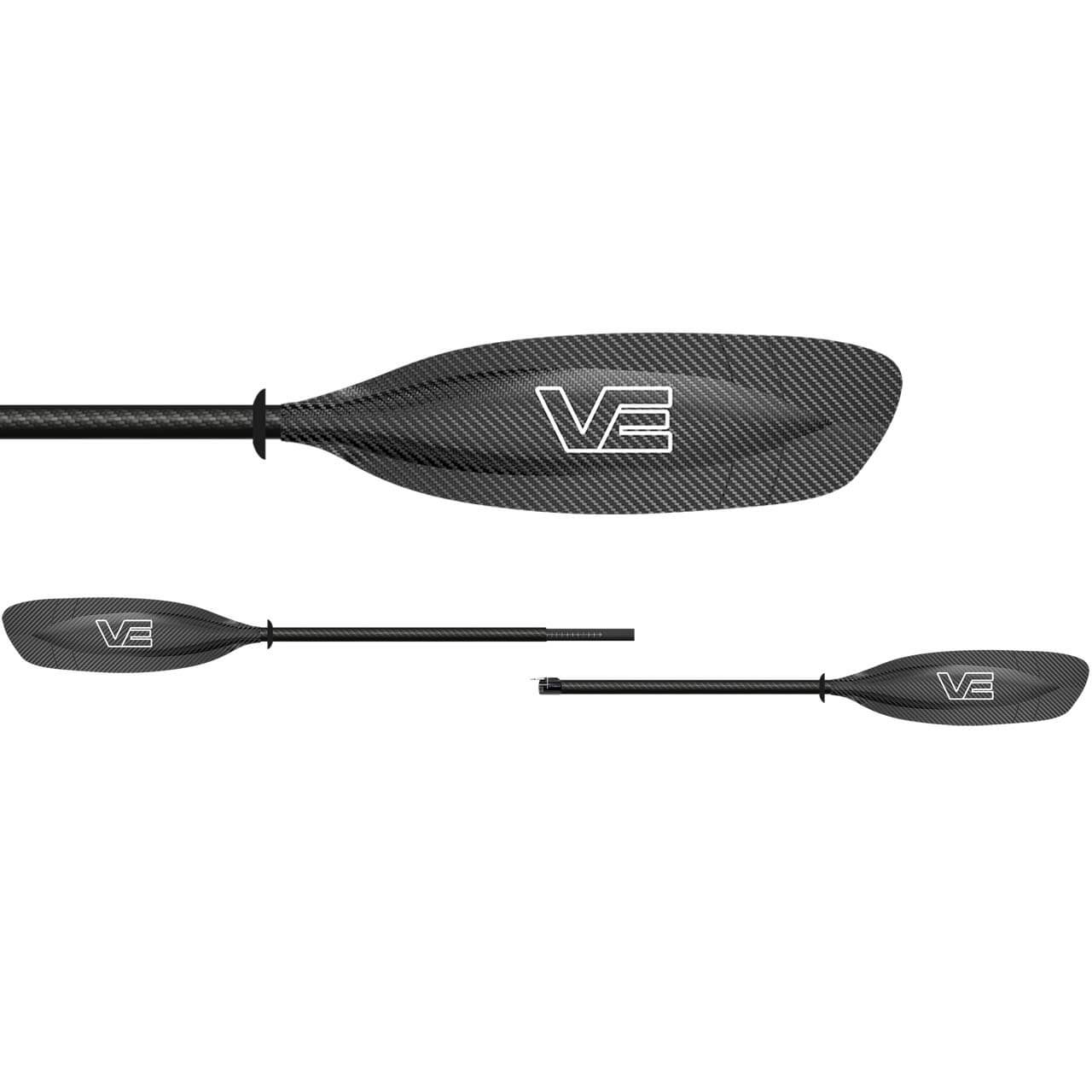 VE Voyager Carbonpaddel - 210-220, Straight (2pc) von VE Paddles}