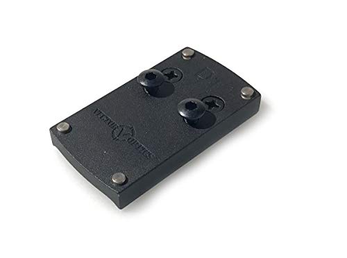 VECTOR OPTICS Adapter Montageplatte für DOCTER Sight C/II/III, Vector Sphinx, Meopta Meosight, auf Glock, M1911, Springfield XD, HK USP, Smith & Wesson MP, SIG P226, Beretta 92 (Glock) von Vector Optics