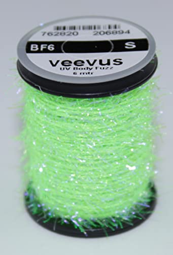 VEEVUS Unisex-Adult BF6-S Body Fuzz-SMALL, Chartreuse, S von VEEVUS