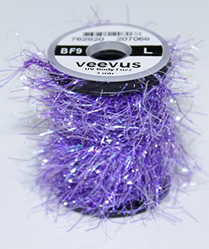 VEEVUS Unisex-Adult BF9-L Body Fuzz-Large, Bright Purple, L von VEEVUS