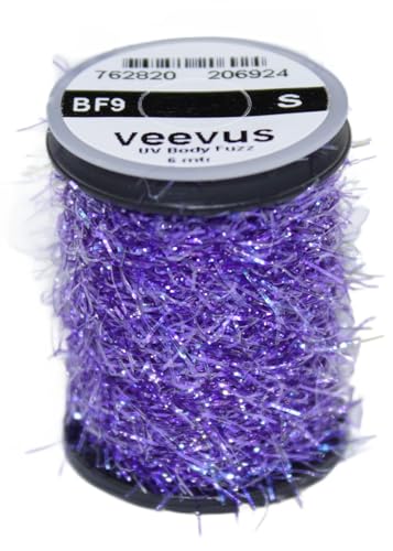 VEEVUS Unisex-Adult BF9-S Body Fuzz-SMALL, Bright Purple, S von VEEVUS