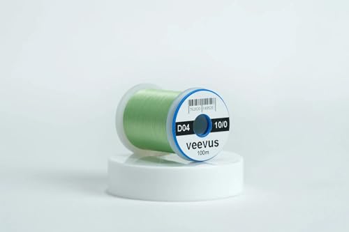 VEEVUS Unisex-Adult D04 Threads-10/0, Pale Green, 10/0 von VEEVUS