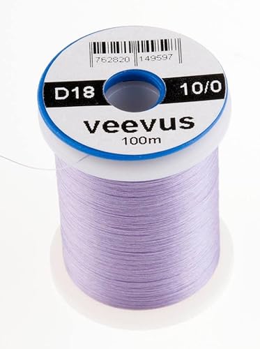 VEEVUS Unisex-Adult D18 Threads-10/0, Lavender, 10/0 von VEEVUS