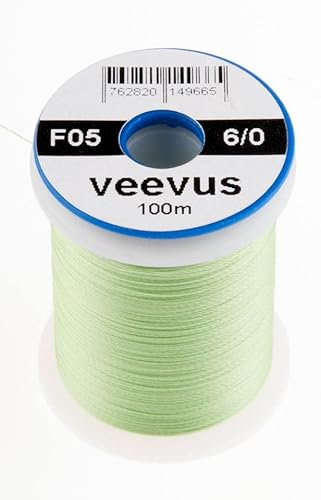 VEEVUS Unisex-Adult F05 Threads-6/0, Pale Green, 6/0 von VEEVUS