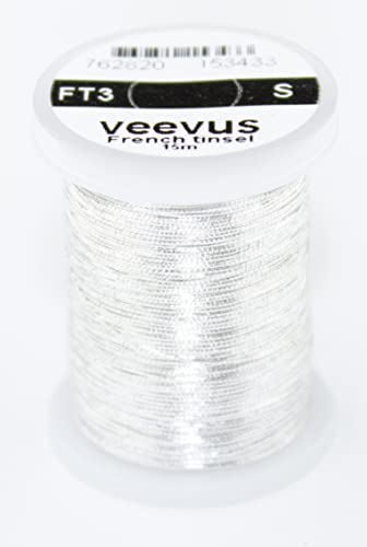 VEEVUS Unisex-Adult FT3-S French Tinsel-S-Silber, S von VEEVUS