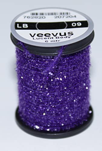VEEVUS Unisex-Adult LB9 Lucent Body, Bright Purple, M von VEEVUS