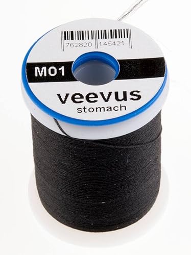 VEEVUS Unisex-Adult M01 Stomach Thread-SMALL, schwarzes, MALL von VEEVUS