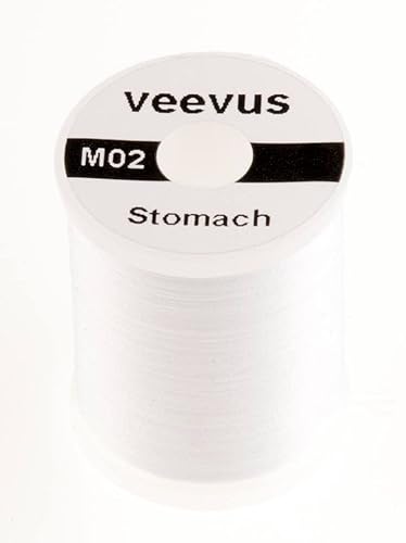 VEEVUS Unisex-Adult M02 Stomach Thread-MEDIUM, Weiß, DIUM von VEEVUS