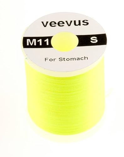 VEEVUS Unisex-Adult M11 Stomach Thread-Large, FL Yellow Chartreuse, ARGE von VEEVUS