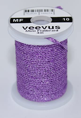 VEEVUS Unisex-Adult MF10 Mini-Flatbraid, Purple, raid von VEEVUS