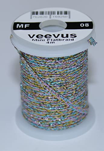 VEEVUS Unisex-Adult MF8 Mini-Flatbraid, Multi Color, raid von VEEVUS