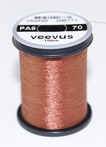 VEEVUS Unisex-Adult PA6 Power Thread 70, Brown, d von VEEVUS