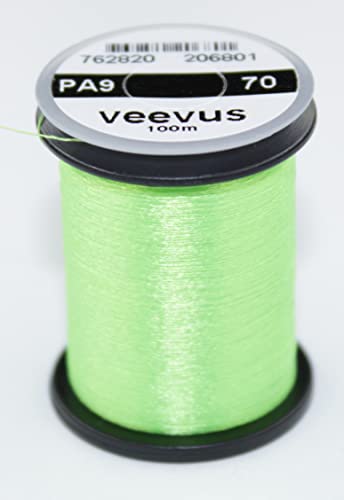 VEEVUS Unisex-Adult PA9 Power Thread 70, FL Chartreuse, d von VEEVUS