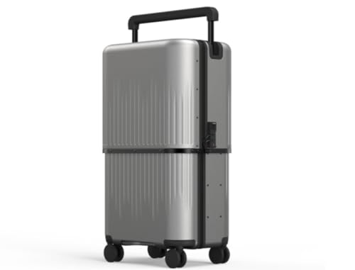 VELO 3-in-1 Hartschalen-Handgepäck, erweiterbar, Koffer mit Spinnrädern, von Fluggesellschaften zugelassenes Reisegepäck mit PC-Hartschale und TSA-Schloss, 3 Größen verstellbar, 40,6 cm, 55,9 cm, 66 von VELO