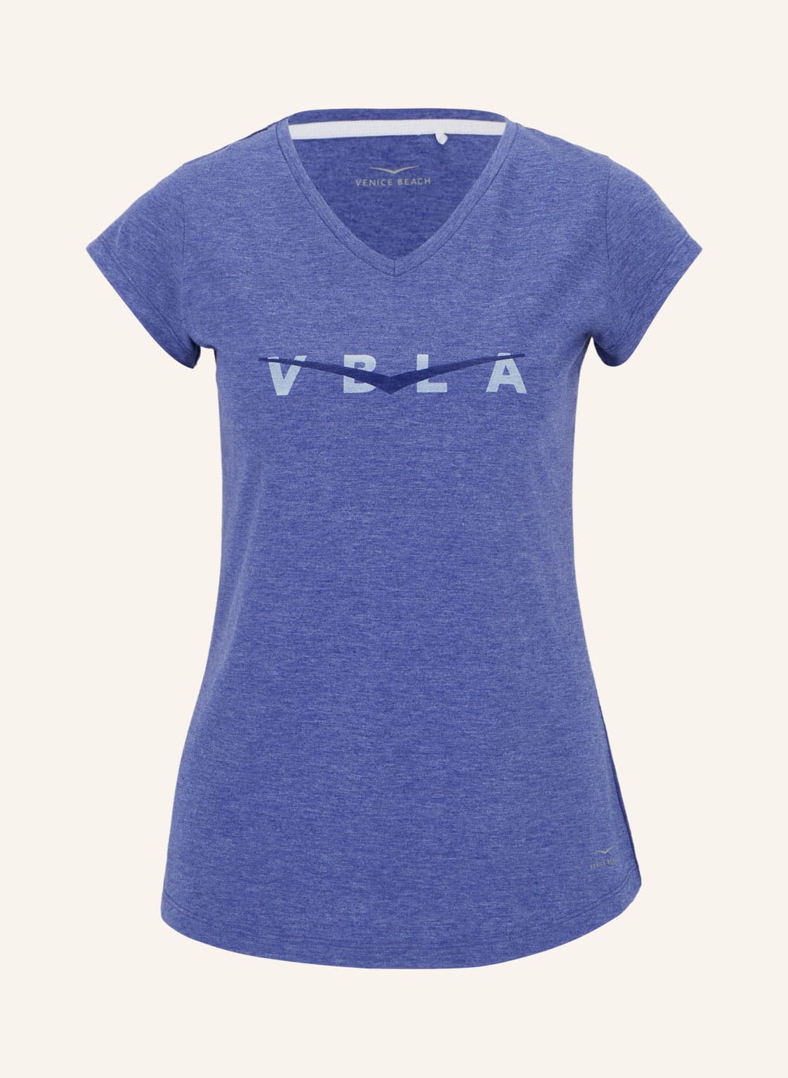 Venice Beach V-Neck Shirt Vb Alisja blau von VENICE BEACH