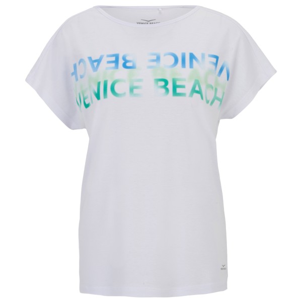 Venice Beach - Women's Tia Drytivity Cotton Touch Light T-Shirt - Funktionsshirt Gr 3XL;L;M;S;XL;XS;XXL weiß/grau von VENICE BEACH