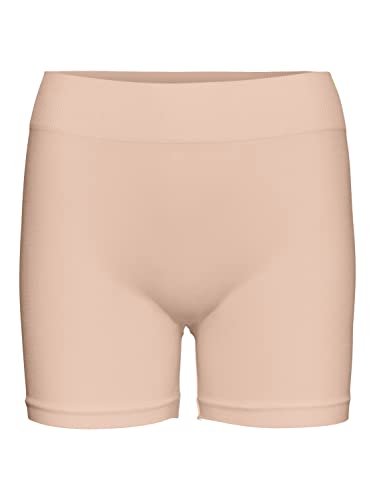 Vero Moda Damen Vmjackie Seamless Mini Ga Noos Shorts, Tan, L-XL EU von VERO MODA