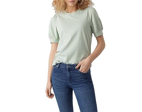 Vero Moda Damen Vmkerry 2/4 O-Neck Top VMA Noos Shirt, Silt Green, XL EU von VERO MODA