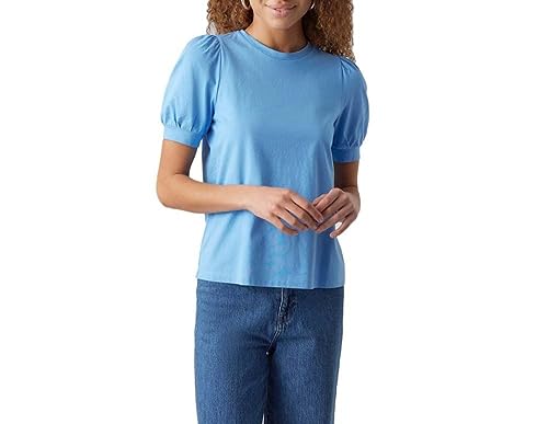 Vero Moda Damen Vmkerry 2/4 O-Neck Top VMA Noos Shirt, Little Boy Blue, S EU von VERO MODA