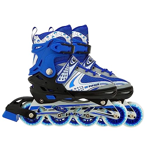 VERRA Unisex-Adult 732-INLINESKATES-BLUE-M Roller Skate, Blue, M von VERRA