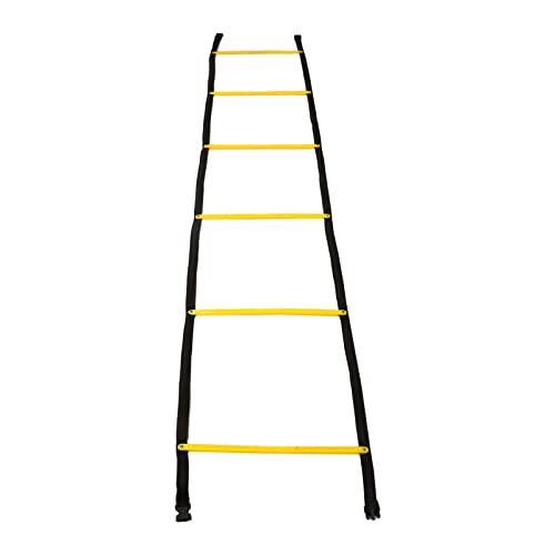 VGEBY Agility Ladder, Speed ​​Agility Trainingsleiter 2.6m Fixed Agility Ladder Speed ​​TrainingsgeräT FüR FußBall Basketball Fußballzubehör von VGEBY