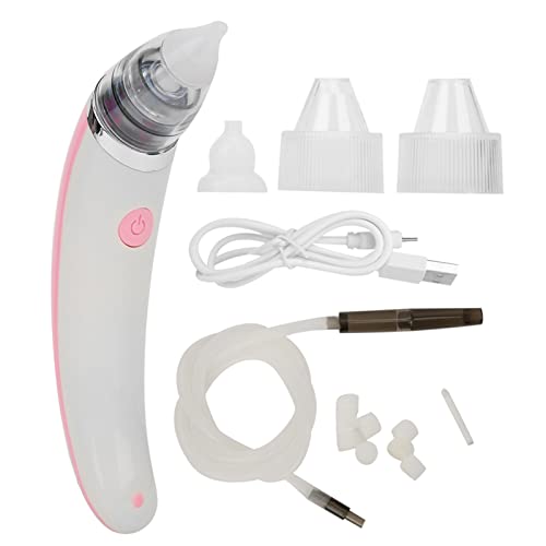VGEBY Nasenreiniger, Mitesser-Ohr-Reinigungsmaschine Mehrzweck-Vakuum-Nasensauger(Rosa) Körperpflege von VGEBY