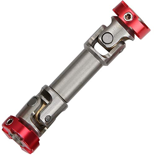 VGEBY RC Car Antriebswellen, Universal Multiple Spline Drive Shaft Passend für Tamiya TRX4 SCX10 III D90 1/14 RC Car RC Car Zubehör(55-68mm) Modellauto-Zubehör von VGEBY