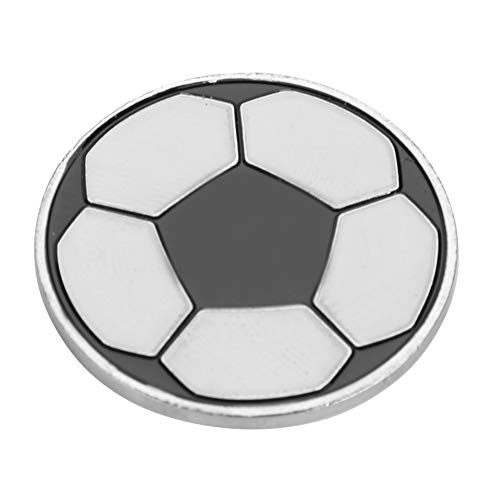 VGEBY Soccer Toss Coin, Fußballschiedsrichter Flip Coin Judge Soccer Games Auxiliary Equipment Schiedsrichter Münze von VGEBY