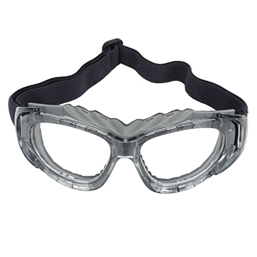 VGEBY Sportbrille, HD Brille, Basketball Fußballbrille für Outdoor Sportaktivitäten, Radfahren, Laufen, Wandern (Grau) von VGEBY