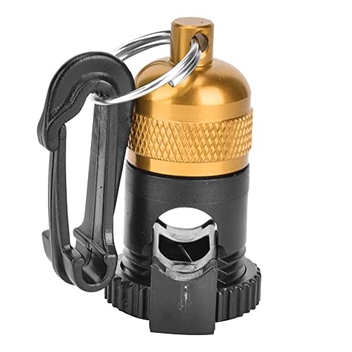 VGEBY Tauch-Atemschutzmasken-Schnalle, Metall-Tauchschlauchhalter, Schnellverschluss-Magnetschnalle, Feste Schnalle (Gold) von VGEBY