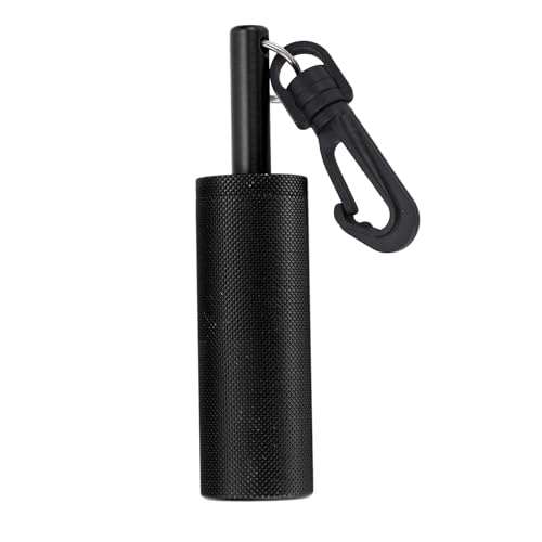 VGEBY Tauch-Geräuschmacher-Stick, rutschfeste Signalglocke aus Aluminiumlegierung, Unterwasser-Shaker mit 360°-Drehhaken Zum Tauchen (Black) von VGEBY