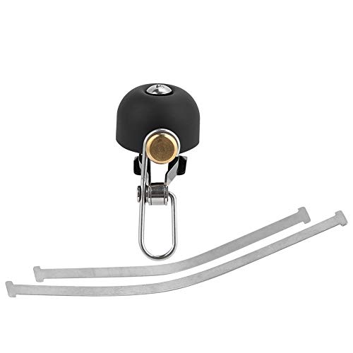 VGEBY1 Fahrradklingel, Durable Bike Lenker Horn für Mountain & Road Bikes Radfahren Loud Sound Alarm Zubehör (Schwarze Farbe) von VGEBY