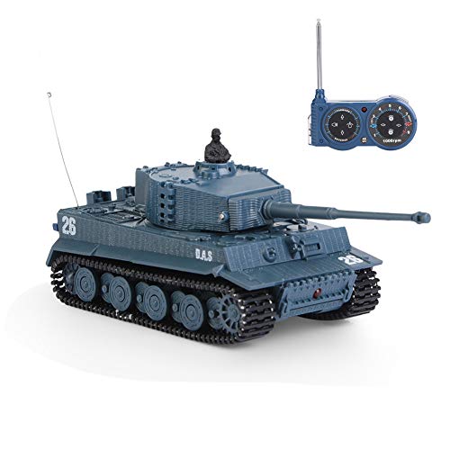 VGEBY1 RC Panzer Spielzeug, 1/72 Skala 4 Kanäle Hoch Simulierte Fernbedienung Mini Panzer Spielzeug für Kinder Geschenk von VGEBY1