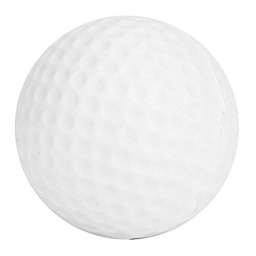 VGEBY1 Golf-Übungsball, im Freiensport-Golf PU-Bälle 12Pcs / Pack eine Farbe für die Praxis der Kinder(Weiß) von Dilwe