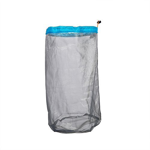 Mesh Storage Sack, Mesh Stuff Aufbewahrungstasche Drawstring Organize Sack Für Camping Reisen Wandern(Xl-Blau) Lagerung Auf Dem Campingplatz von VGEBY1