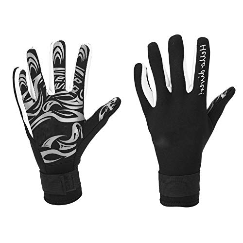 VGEBY1 Tauchhandschuhe, Tauchschutzhandschuhe Warme Schwimmschutzhandschuhe für den Wassersport(Schwarz-L) von VGEBY1