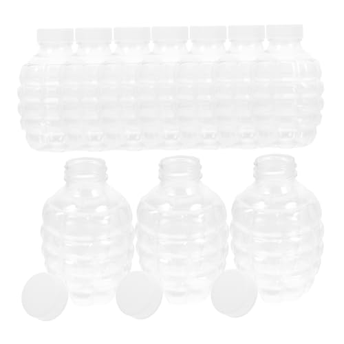 VICASKY 10 Stück Nachlade Erweiterungsflasche Transparente Perlen Behälter Aufbewahrungsflaschen Probenfläschchen Fläschchen Mit Kappen Leere Unterverpackung Flasche von VICASKY