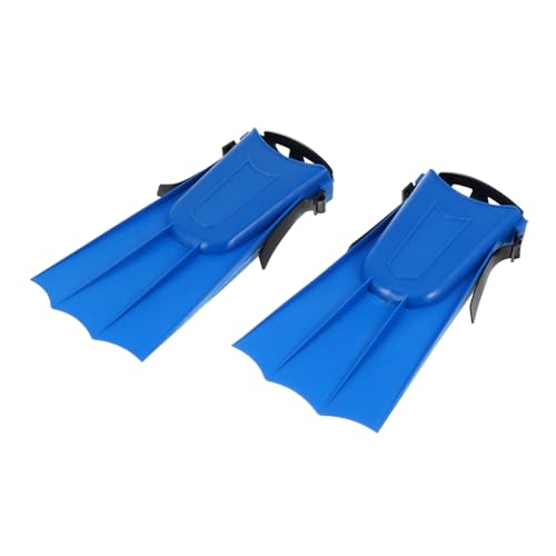 VICASKY 2 Paare Kurze Schwimmflossen aus Robustem Gummi für Erwachsene Ergonomisch Geformt zur Strömungsoptimierung Leichtes Reise Design zum Schwimmen Schnorcheln Training und Tauchen von VICASKY
