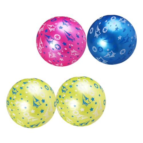 VICASKY 4 Stück aufblasbarer Meteorplanet aufblasbares Ballspielzeug aufblasbares Spielzeug für Kinder Outdoor-Spielzeug für Kinder pufferball Spielzeuge Spielzeugball für Kind Kinderball von VICASKY