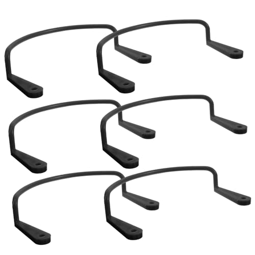 VICASKY 6 Stück Teiliges Billiard Netzhalter Pool Tisch Netzfixierer Stabile Billardtisch Netztaschen Halterung Schwarz Für Zuhause Club Unterhaltung von VICASKY