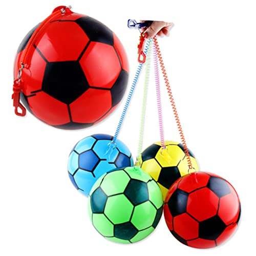 VICASKY PVC-Fußballspielzeug Bungee-Trainingsball Fußball üben Spielzeug für Kinder kinderspielzeug Spielzeug für Kleinkinder Spielzeuge aufblasbarer Ball aufblasbarer Spielzeugball Gerät von VICASKY