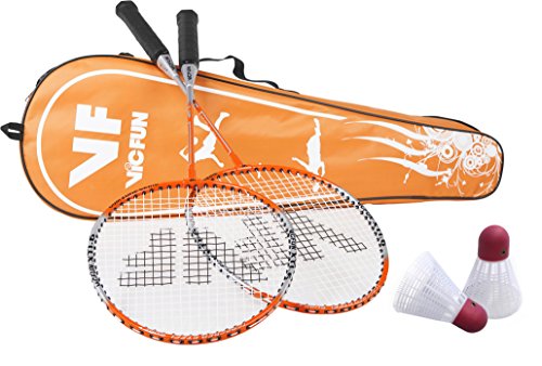 VICFUN Hobby Badminton Set Start, Orange, One size, 796/1/6 von VICFUN