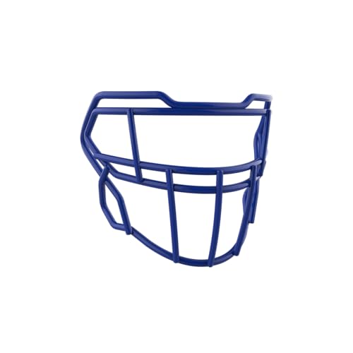 VICIS ZERO2 SC-223E Fußball-Gesichtsmaske für VICIS ZERO2 Fußballhelme, röhrenförmiger Edelstahl, echtes Königsblau von VICIS
