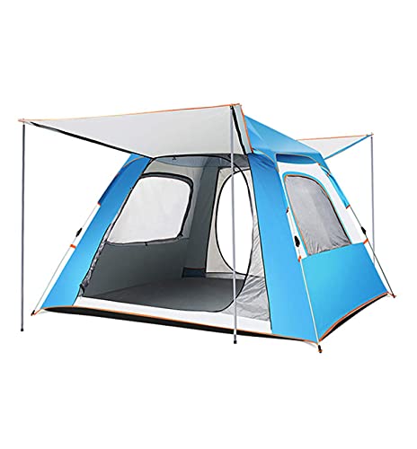 Automatisches Kuppelzeltdach, sofort aufklappbares wasserdichtes Zelt, Familiencampingzelt für 3–8 Personen für Camping, Wandern, Reisen, Outdoor-Aktivitäten von VICIYOO