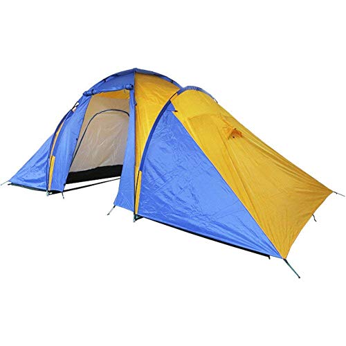 Campingzelt 4-Jahreszeiten-Zelt mit Zwei Schlafzimmern und einstöckigem Mehrpersonenzelt, das für Outdoor-Sportarten mit Farbe zusammengebaut Werden muss von VICIYOO