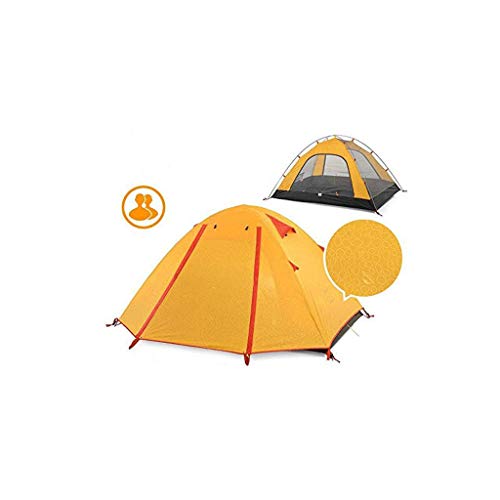Familien-Campingzelt, wasserdicht, 2500 mm, einfacher Aufbau, strapazierfähiger Stoff, vollständige Abdeckung – Mikro-Moskitonetz, interessant von VICIYOO