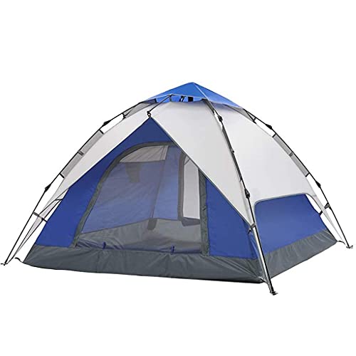 Multifunktionales, leichtes, winddichtes, regensicheres, automatisches Pop-up-Campingzelt für 3–4 Personen, Familienzelt von VICIYOO