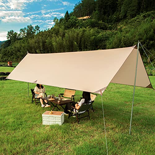 Outdoor-Camping-Sonnenschutz-Überdachungszelt, 2-Personen-Aluminium-Stangenzelt, leichtes Rucksackzelt für Wandern, Klettern, Schneewetter von VICIYOO