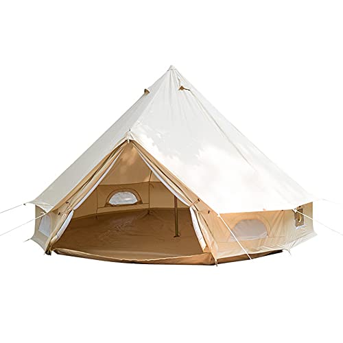 Outdoor-Familien-Camping-Glockenzelt mit Herdloch, Camping-Pyramidenzelt in Bodenplane, Camping, Glamping, Festival interessant von VICIYOO